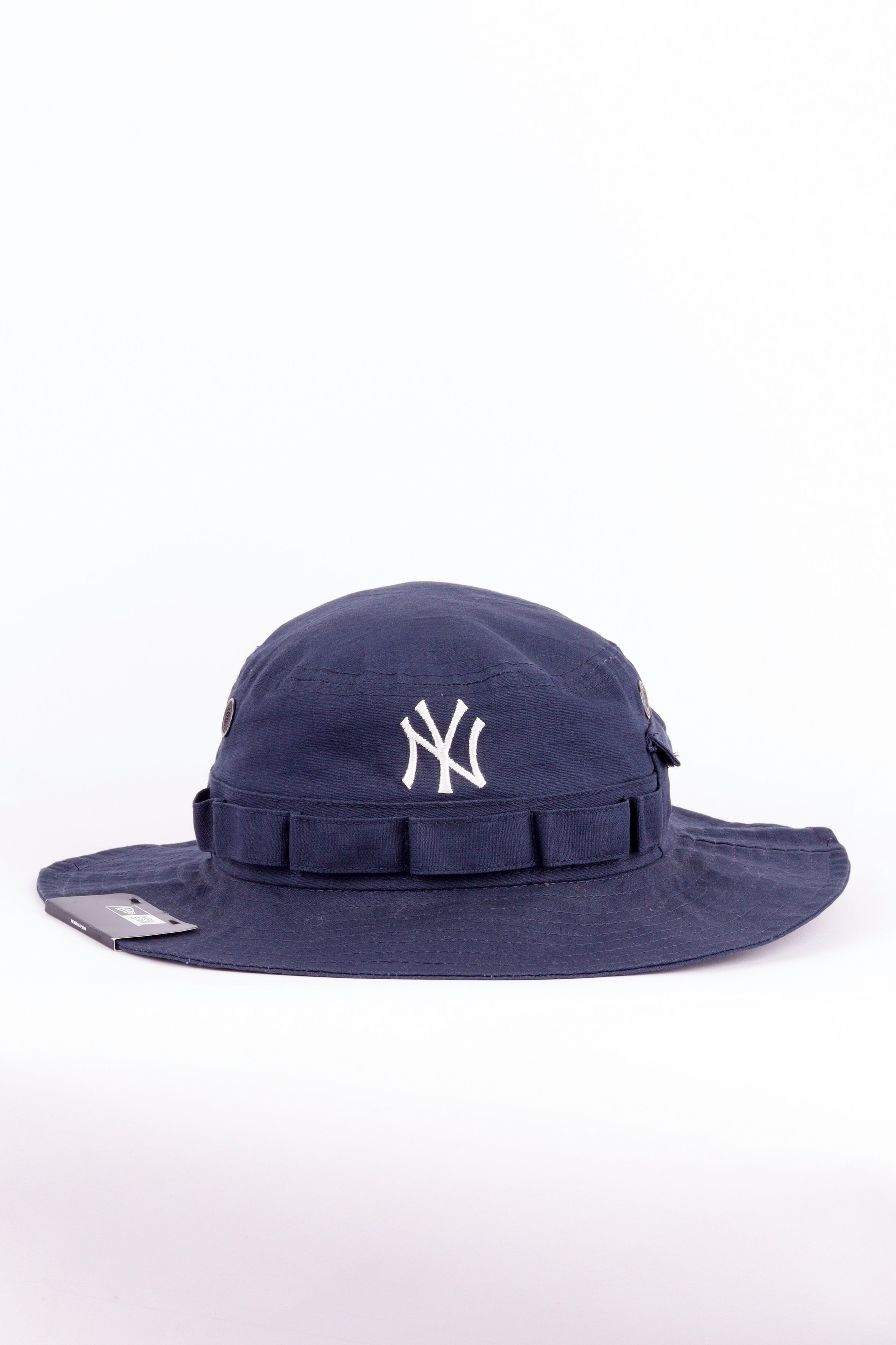Aime Leon Dore x New York Yankees SS22 Safari Bucket Hat Navy 2022 thepopup