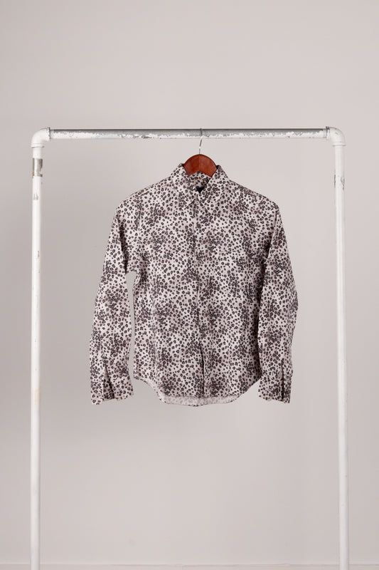 Comme des Garçons AW00 'Leopard Print' Shirt White (2000)