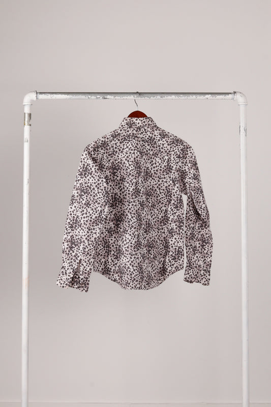 Comme des Garçons AW00 'Leopard Print' Shirt White (2000)