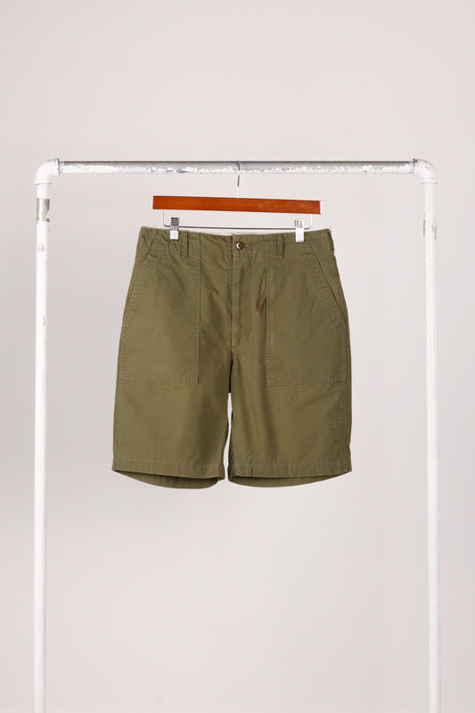 Engineered Garments SS23 'Fatigue' Shorts Olive (2023)