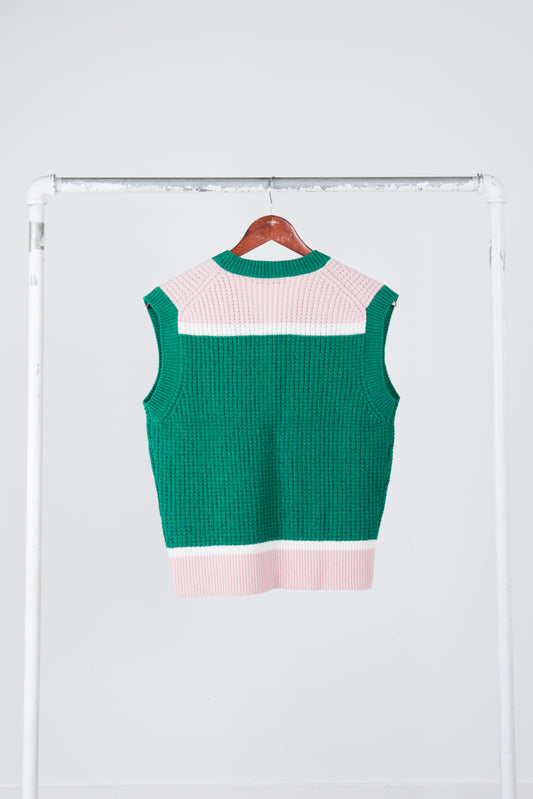 Marni x Uniqlo FW23 Womens 'Popcorn Knitted' Vest Pink (2023)