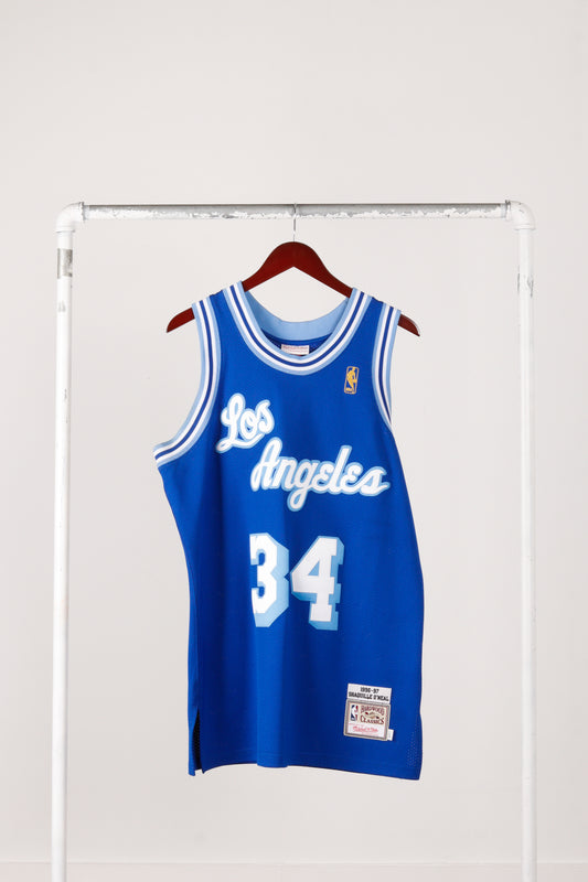 Mitchell & Ness '1996-97 Los Angeles Lakers Shaquille O'Neal Alternate' Authentic Jersey
