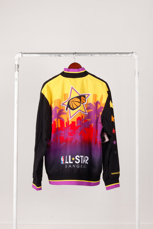 Mitchell & Ness '2004 Los Angeles All Star Game' Warm Up Jacket Black