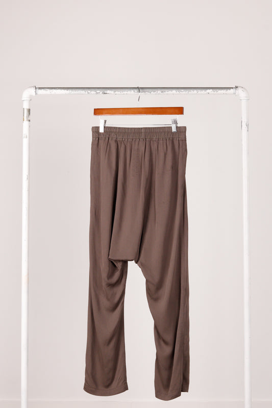 Rick Owens SS15 Faun 'Drawstring Boxer' Pants Dark Dust (2015)