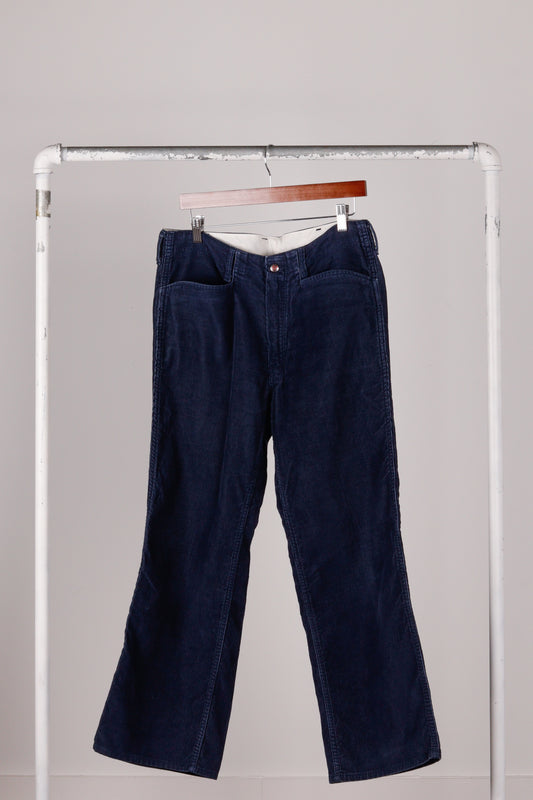 Needles FW22 'HD Boot Cut Flared' Corduroy Pants Navy (2022)