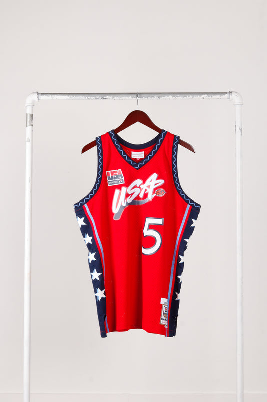 Mitchell & Ness '1996 Olympics Team USA Dawn Staley' Swingman Jersey Red (2020)