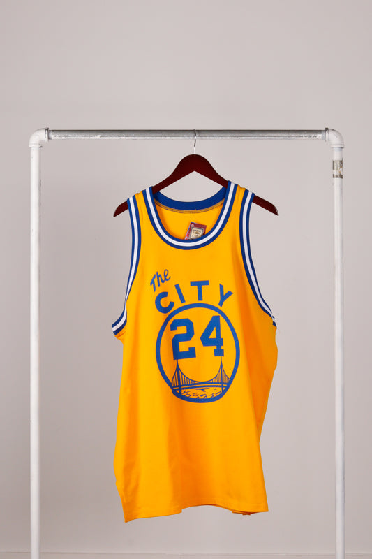 Vintage 2004 Mitchell & Ness 'Rick Barry 1966-67 San Francisco Warriors Home' Jersey