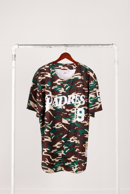Mitchell & Ness 'San Diego Padres Tony Gwynn 2001 Military Night' Authentic Jersey Camo