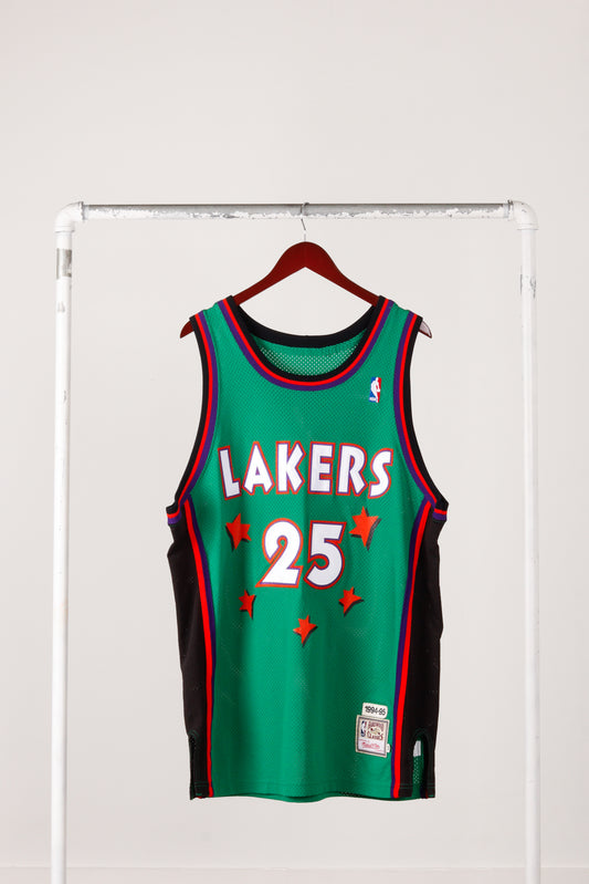 Mitchell & Ness '1994-95 Rising Stars Lakers Eddie Jones' Authentic Jersey Green