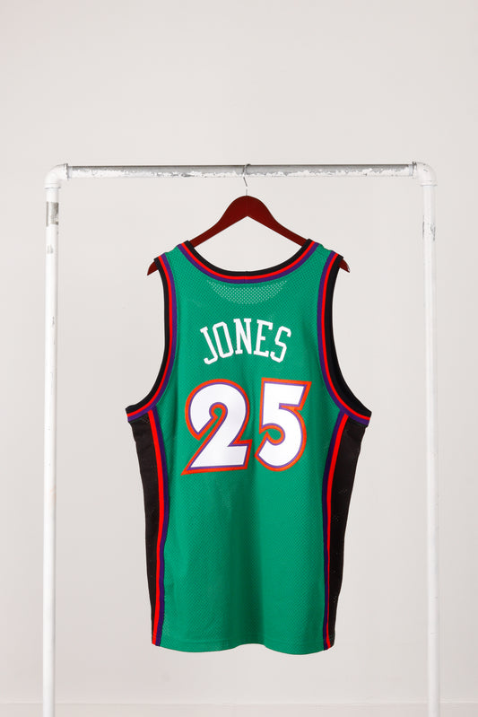 Mitchell & Ness '1994-95 Rising Stars Lakers Eddie Jones' Authentic Jersey Green