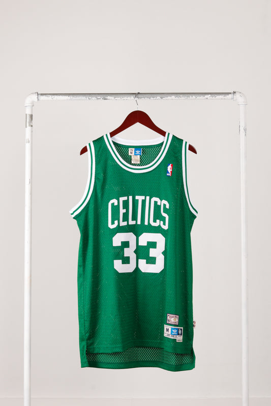 adidas x NBA Hardwood Classics 'Boston Celtics Larry Bird' Away Swingman Jersey (2006)