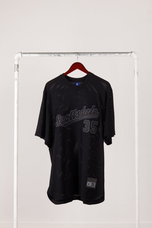 Nike Jordan Brand 'Scottsdale Mesh' Baseball Jersey Black (2017)