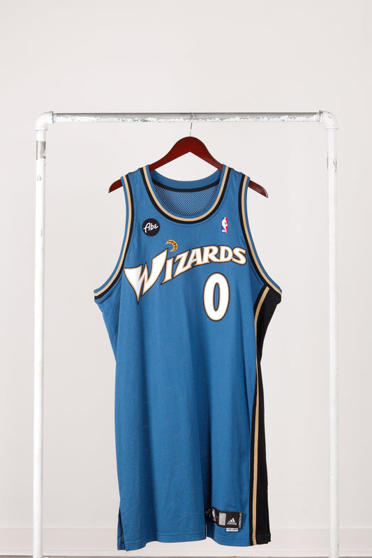 adidas 2007-08 'Gilbert Arenas Washington Wizards Away' Authentic Basketball Jersey