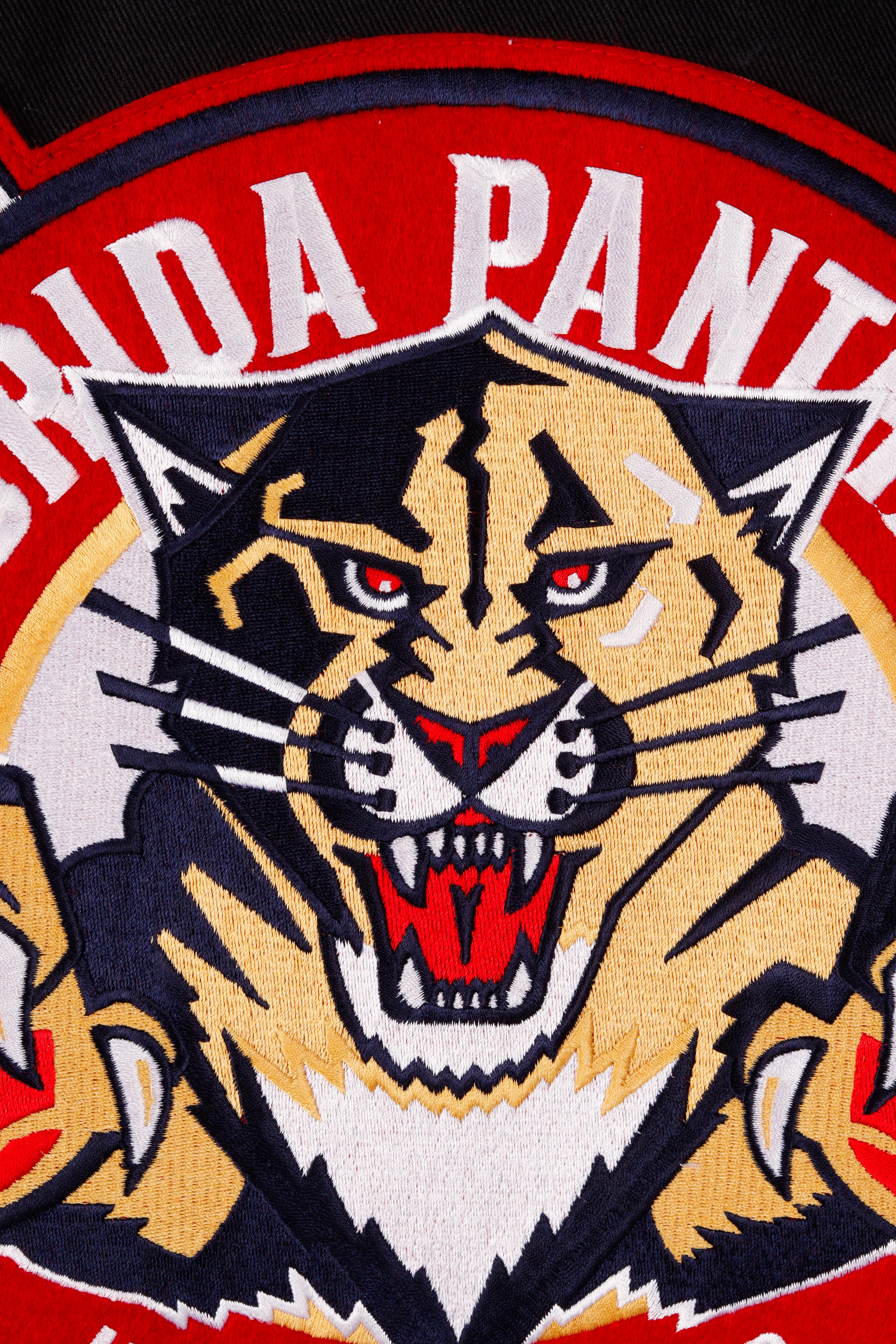 Hamilton Panthers Vintage 1993 Jeff Hamilton 'Florida Panthers Hockey Club' Leather Vars ...