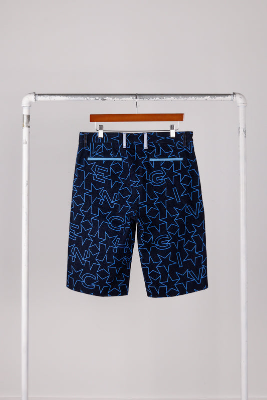 Givenchy SS16 'Star Printed' Denim Shorts (2016)