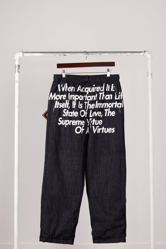 Supreme x Junya Watanabe Comme des Garçons MAN FW21 'GORE-TEX Denim' Pants Indigo (2021)