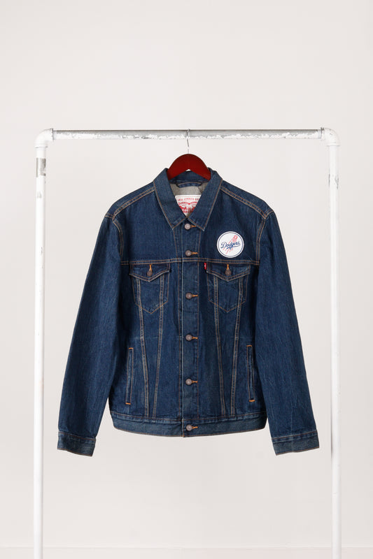 Levi's x MLB 'Los Angeles Dodgers SAMPLE' Denim Trucker Jacket