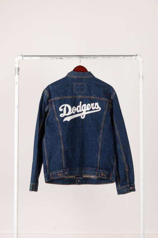 Levi's x MLB 'Los Angeles Dodgers SAMPLE' Denim Trucker Jacket