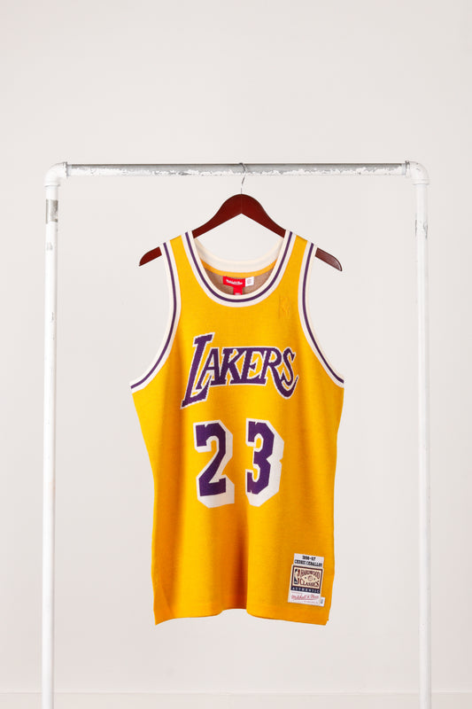 Mitchell & Ness x CLOT '1996-97 Cedric Ceballos Los Angeles Lakers Home' Knit Jersey