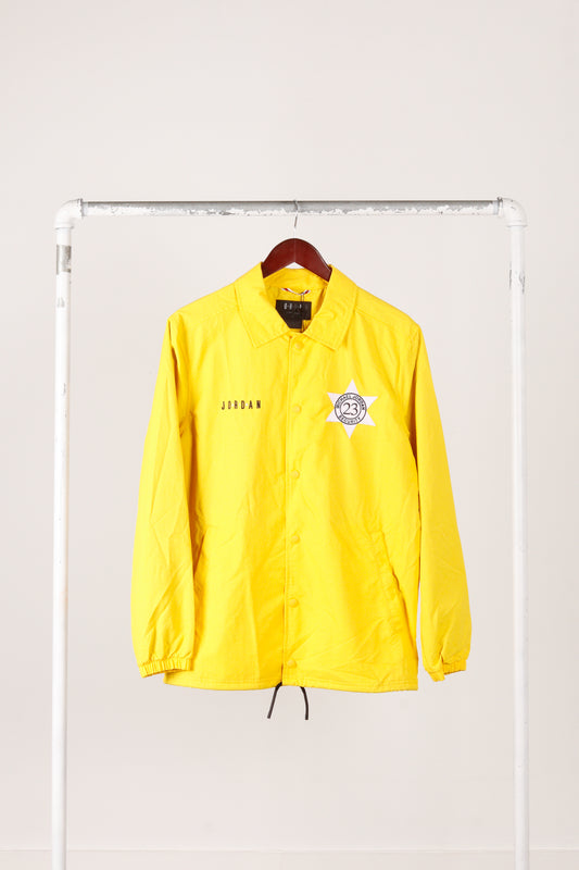 Nike Air Jordan '23 Security Team' Coach Jacket Yellow (2016) [Pre-Owned]