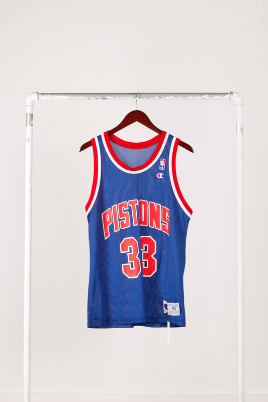 Vintage 90's Champion 'Detroit Pistons Grant Hill Away' Jersey