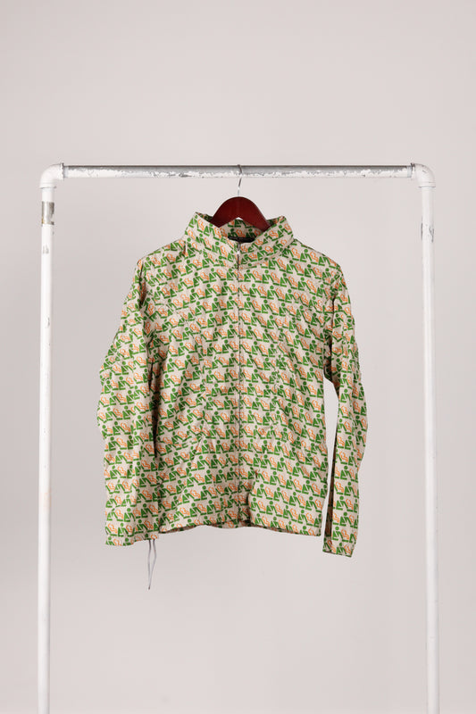 Comme des Garçons SHIRT x 10 Corso Como Seoul FW10 'Smoking Section Print' Windbreaker Jacket Green (2010)