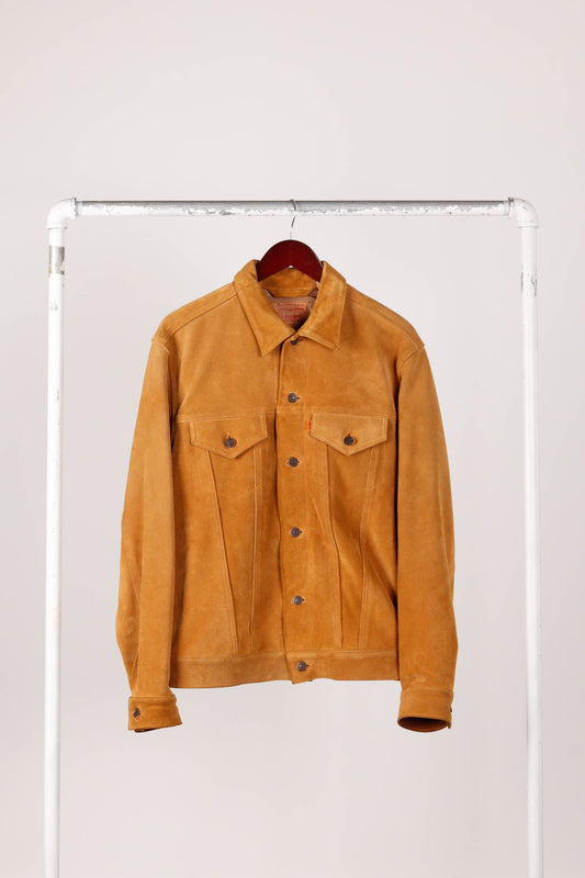 Supreme x Levis FW11 'Type 3 Suede' Trucker Jacket Mustard (2011)