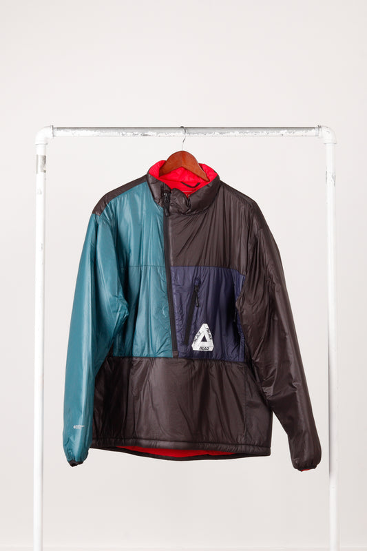 Palace SS18 'P-Tex Pertex Liner Multicolor' Pullover Down Jacket Black (2018)
