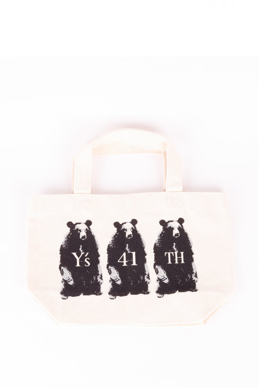 Y's by Yohji Yamamoto 'Bear 4l TH' Mini Handle Tote Bag