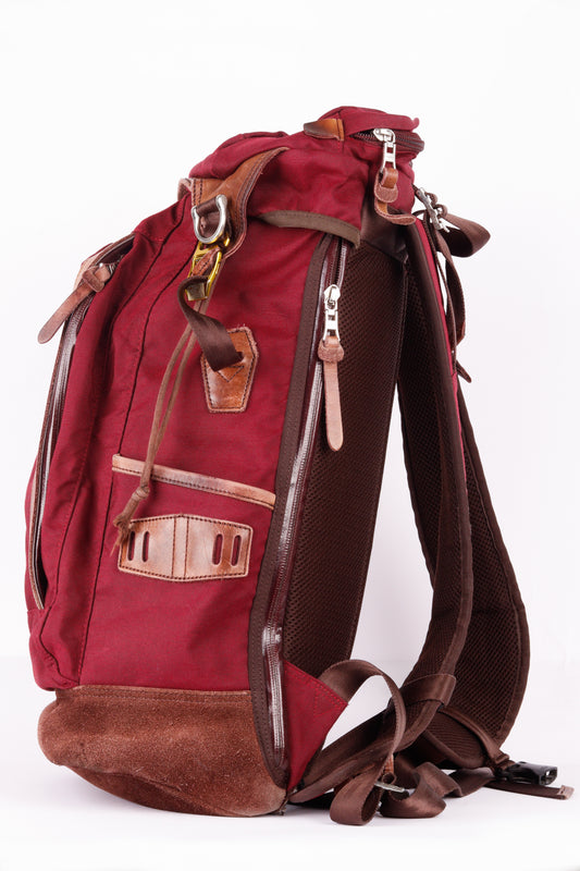 Master Piece SS16 'N° 01741 Potential' Backpack Burgundy (2016)