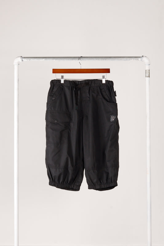 South2 West8 'Belted Utility' Cuffed Shorts Grey