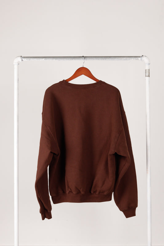 Cactus Plant Flea Market FW20 'Being Awareness Bliss' Crewneck Sweatshirt Brown (2020)
