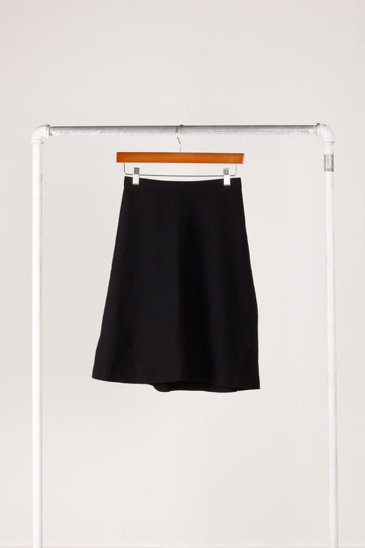 Comme des Garçons SS91 'Wool A-Line' Skirt Black (1991)