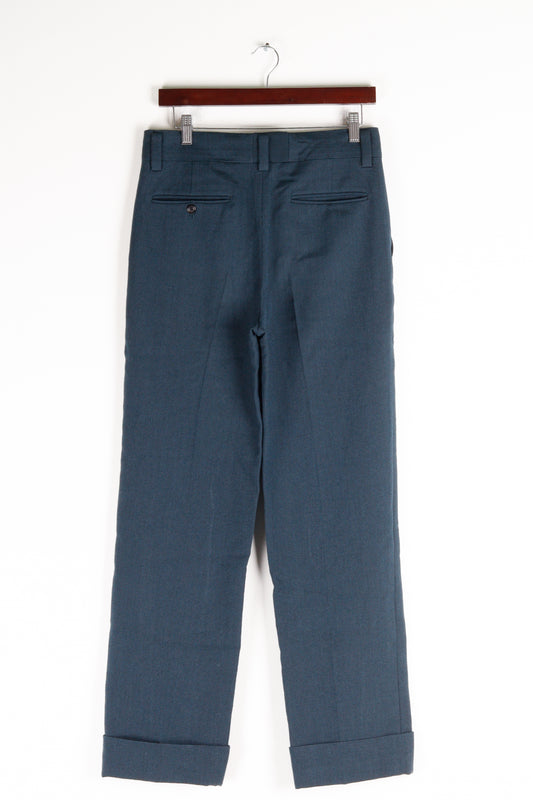 Comme des Garçons Junya Watanabe FW96 'Lanie Wool Twill' Trousers Navy (1996)