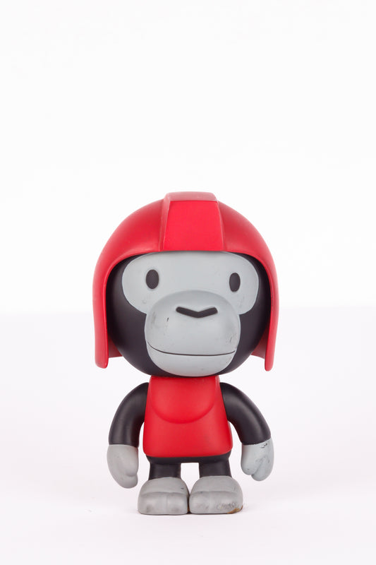 Vintage 2000's A Bathing Ape/BAPE PLAY 'Chimp General' Figure Red