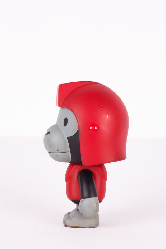 Vintage 2000's A Bathing Ape/BAPE PLAY 'Chimp General' Figure Red