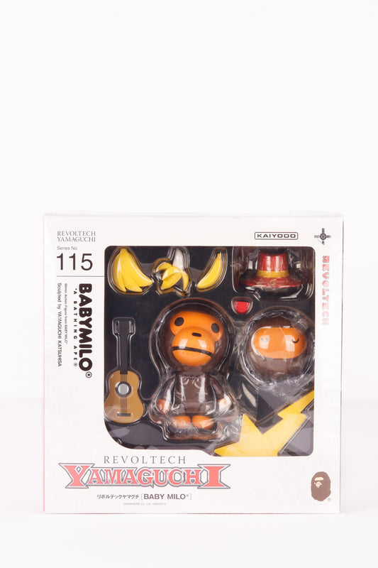 a Bathing Ape/Bape x Revoltech Yamaguchi SS12 'Baby Milo' Collectible Figure (2012)