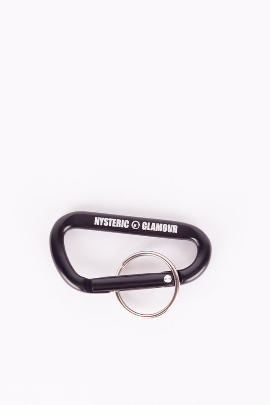 Hysteric Glamour 'Sound and Vision' Carabiner Keychain Black