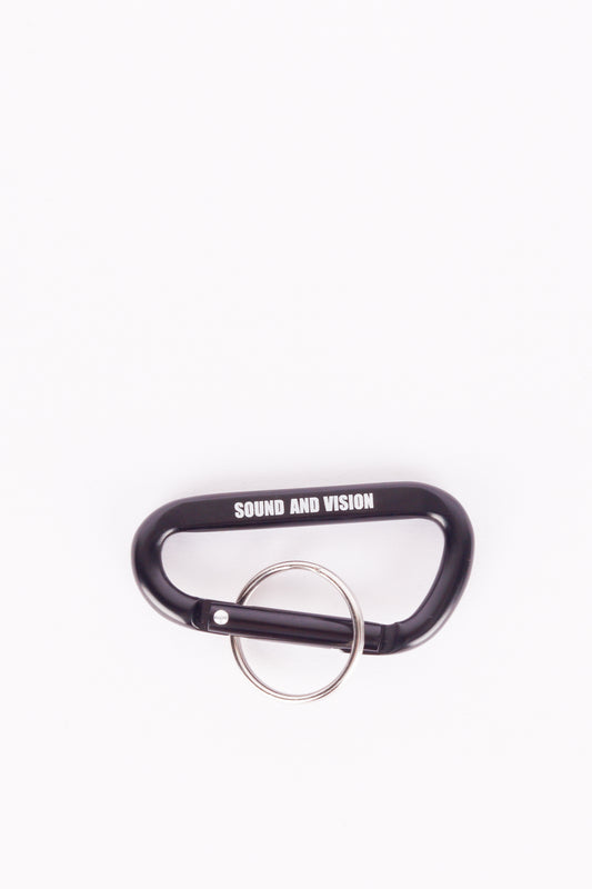 Hysteric Glamour 'Sound and Vision' Carabiner Keychain Black