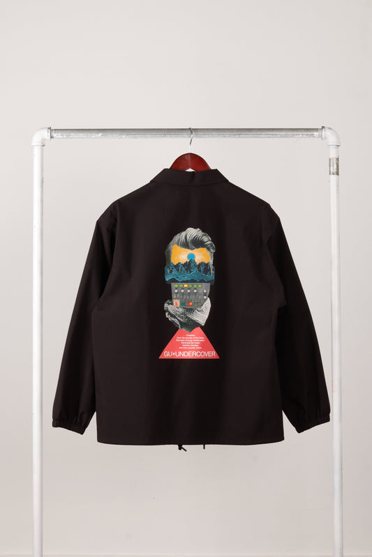 GU x UNDERCOVER SS21 'Freedom Graphic' Coach Jacket Black (2021)