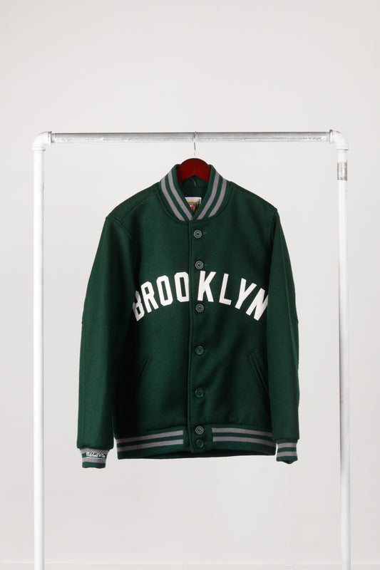 Mitchell & Ness '1937 Brooklyn Dodgers' Authentic Wool Varsity Jacket (2018)