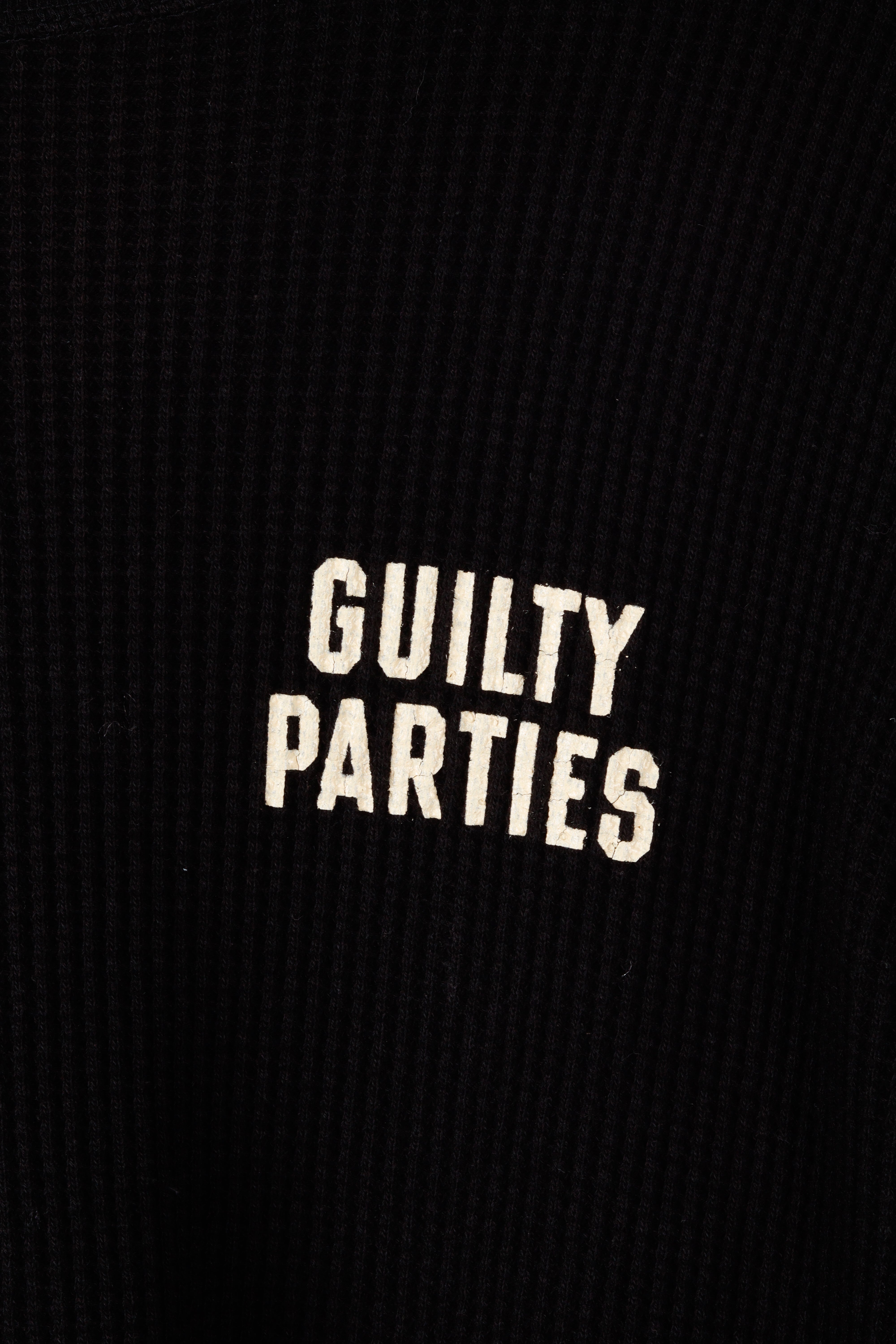 WACKO MARIA(ワコマリア) / LOGO EMBROIDERY SWEAT SHIRT【BLACK