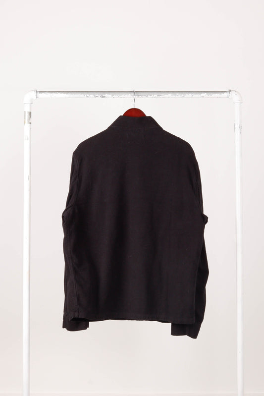 Our Legacy SS21 'Evening Brushed Cotton' Coach Jacket Black (2021)