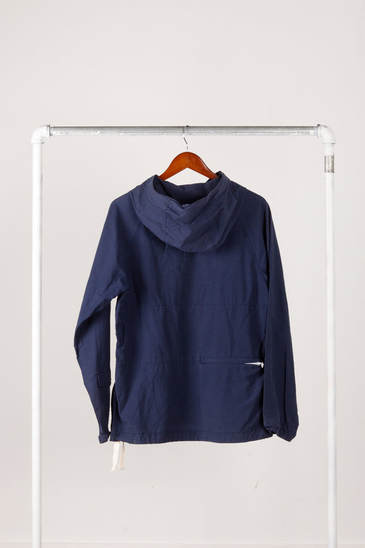 Engineered Garments 'Center Pocket Poplin' Anorak Jacket Navy