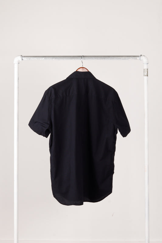 2000's Versace Sport 'Tackle Twill Embroidered Logo' S/S Shirt