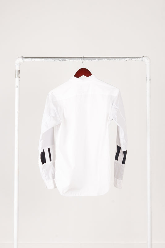 Comme des Garçons HOMME PLUS SS11 'Layered Panel Sleeve' Shirt White (2011)
