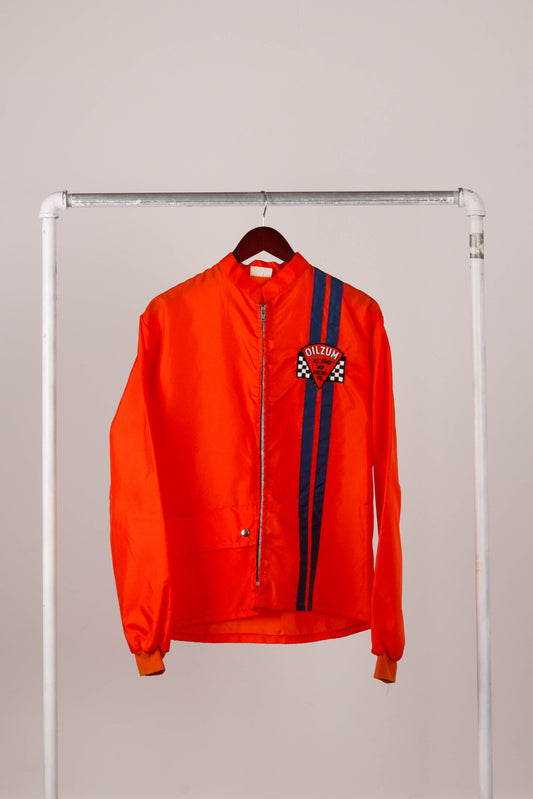 Vintage 70's Speedjac' Oilzum HP Racing Oil' Moto Windbreaker Jacket