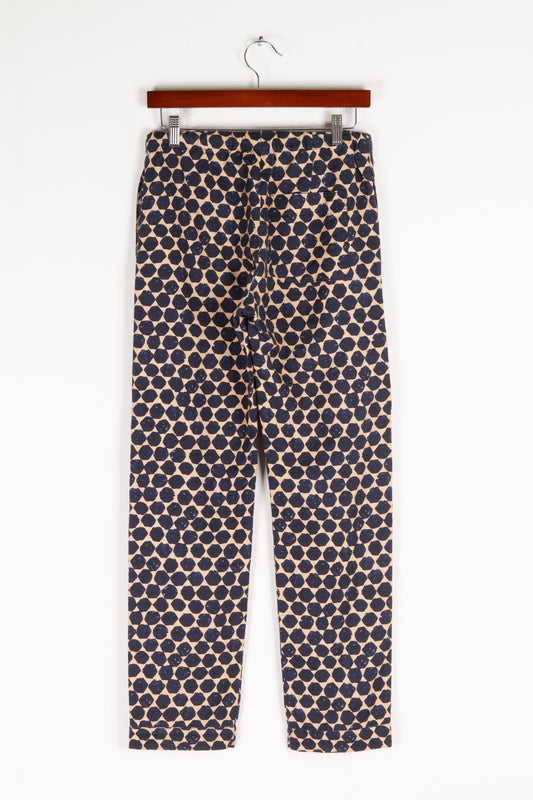 Dries Van Noten Womens 'Abstract Geometric Dots Print' Lounge Pants