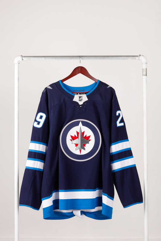 adidas '2017-18 Winnipeg Jets Patrick Laine Authentic Pro Away' Jersey