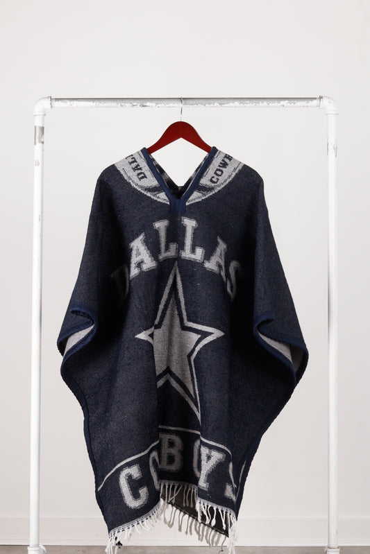 Dallas Cowboys 'Mexican Gaban' Reversible Poncho